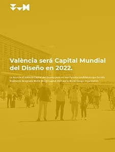 València Capital Mundial del Diseño en 2022