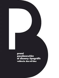 Premio de Diseño Tipográfico ‘Paco Bascuñán’
