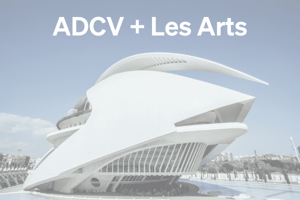 Col·laboració de ADCV i Les Arts amb accions especials per als i les sòcies