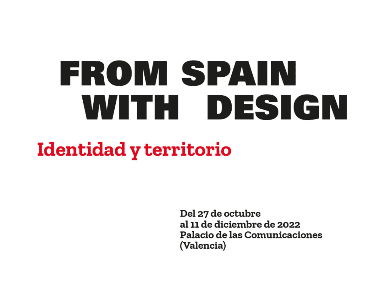 La exposición itinerante ‘FSWD: Identidad y Territorio’ llega a València