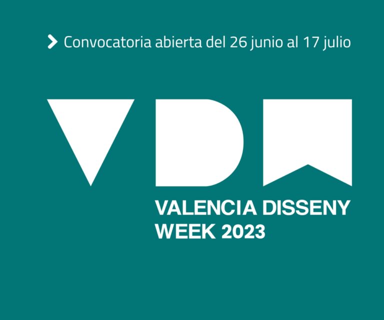 ¡¡Abrimos el proceso participativo de la València Disseny Week 2023!!