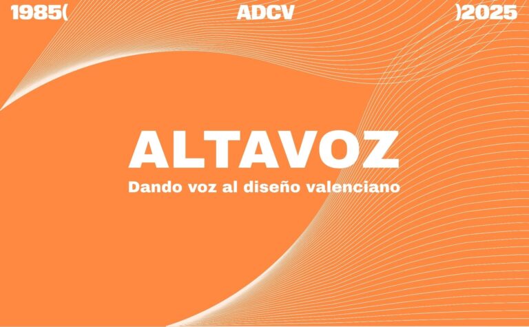 01/10. #40ADCV: &#8216;Altavoz edición Feria Hábitat: El diseño valenciano toma la palabra&#8217;
