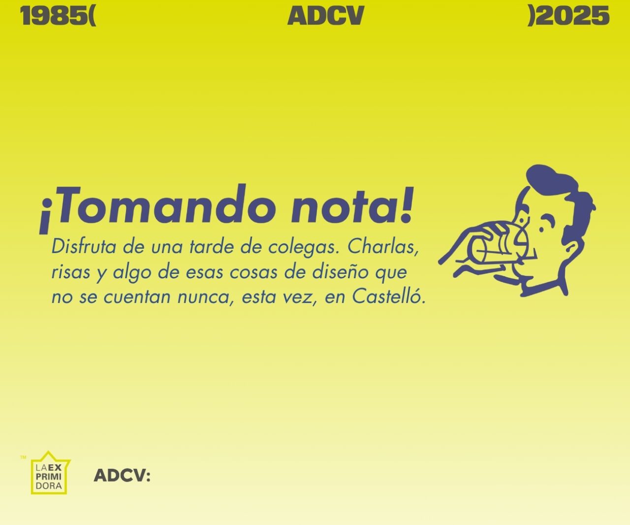 #40ADCV. 30/10: ‘Bareando en Castelló: La Exprimidora + ADCV’, en Roots Club