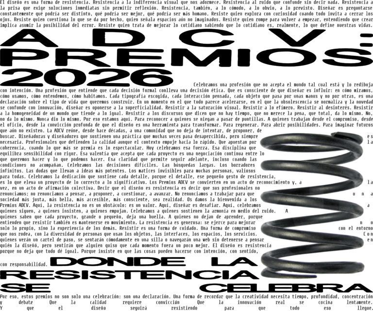 Resistencia, compromiso y transformación: Llegan los Premios ADCV 2026